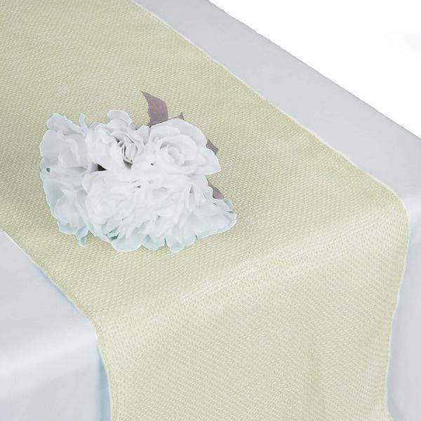 14x108" Burlap Table Top Runner Wedding Decorations