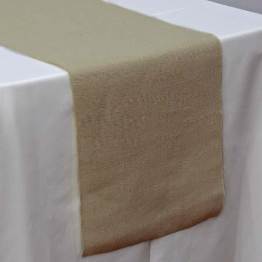 14x108" Burlap Table Top Runner Wedding Decorations RUN_JUTE_NAT