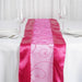 14x108" Embroidered Table Runner Wedding Decorations RUN_EMB_FUSH