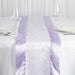 14x108" Embroidered Table Runner Wedding Decorations RUN_EMB_LAV