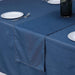 14x108" Faux Denim Polyester Table Top Runner Party Decorations - Dark Blue RUN_DENM