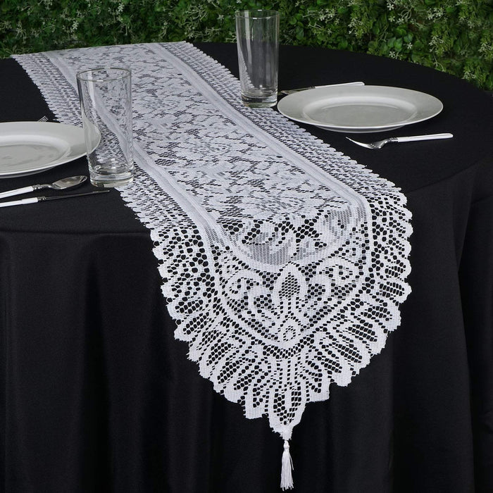 14x108" Lace Table Top Runner Wedding Decorations