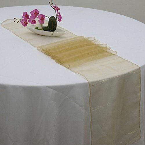 14x108" Organza Table Top Runner Wedding Decorations