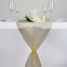 14x108" Organza Table Top Runner Wedding Decorations RUN_ORGZ_GOLD