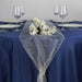 14x108" Organza Table Top Runner Wedding Decorations RUN_ORGZ_IVR