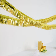 16 feet Metallic Foil Fringe Tassels Hanging Garland - Gold PAP_GRLD_007_GOLD
