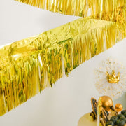16 feet Metallic Foil Fringe Tassels Hanging Garland - Gold PAP_GRLD_007_GOLD