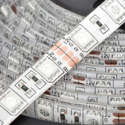 16 ft 300 RGB LED Waterproof Strip Light - White LEDSTR09_WHT