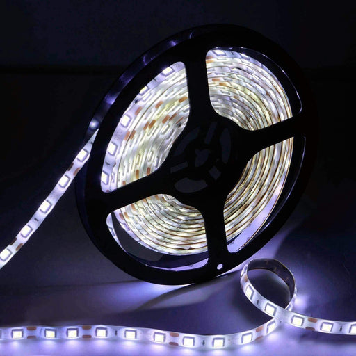 16 ft 300 RGB LED Waterproof Strip Light - White LEDSTR09_WHT