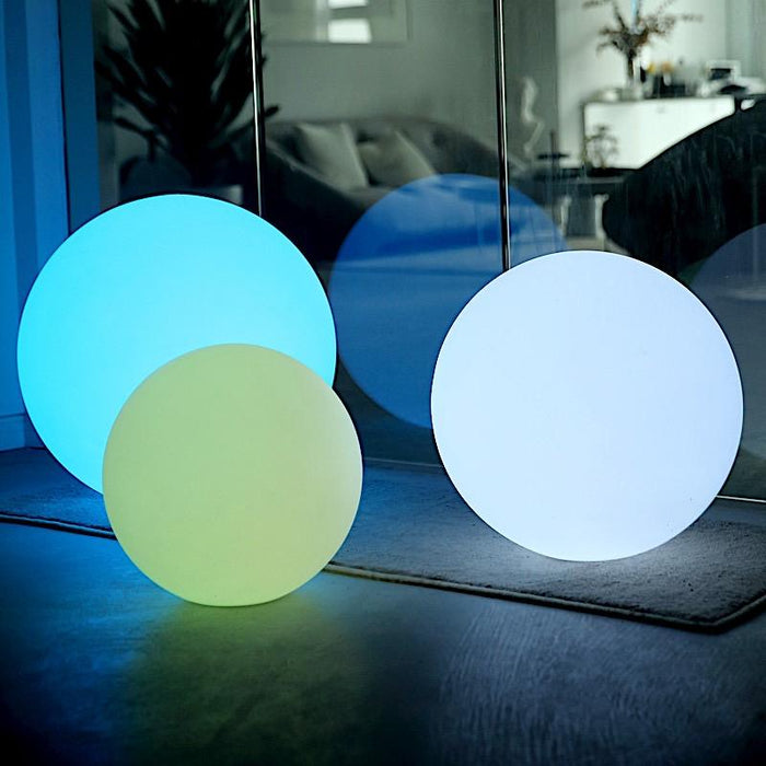 16" LED Ball Orb Battery Operated Floating Pool Light - Assorted LED_BALL15_16