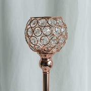 16" tall Beaded Ball Candle Holder Centerpiece