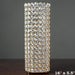 16" tall Faux Crystal Beaded Candle Holder Centerpiece CHDLR_CAND_010_GOLD