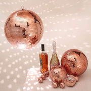 16" wide Glass Mirror Disco Ball Ornament