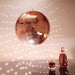 16" wide Glass Mirror Disco Ball Ornament