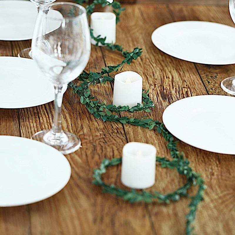 18 ft long Artificial Mini Foliage Garland - Green ARTI_GLND_G06