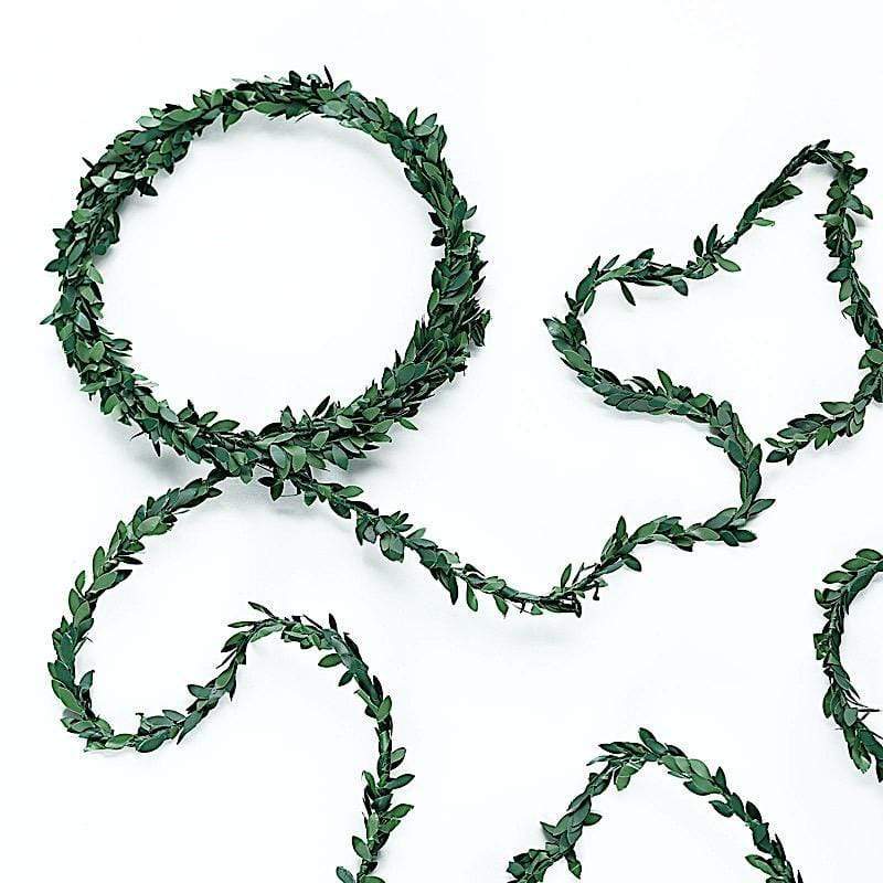 18 ft long Artificial Mini Foliage Garland - Green ARTI_GLND_G06