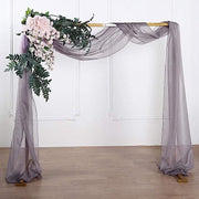 18 ft Sheer Organza Backdrop Curtain Window Drape Panel