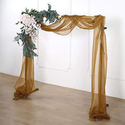18 ft Sheer Organza Backdrop Curtain Window Drape Panel
