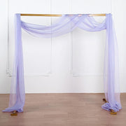 18 ft Sheer Organza Backdrop Curtain Window Drape Panel