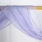 18 ft Sheer Organza Backdrop Curtain Window Drape Panel