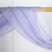 18 ft Sheer Organza Backdrop Curtain Window Drape Panel