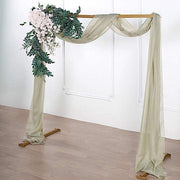 18 ft Sheer Organza Backdrop Curtain Window Drape Panel