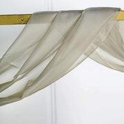 18 ft Sheer Organza Backdrop Curtain Window Drape Panel