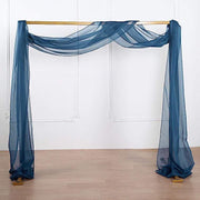 18 ft Sheer Organza Backdrop Curtain Window Drape Panel