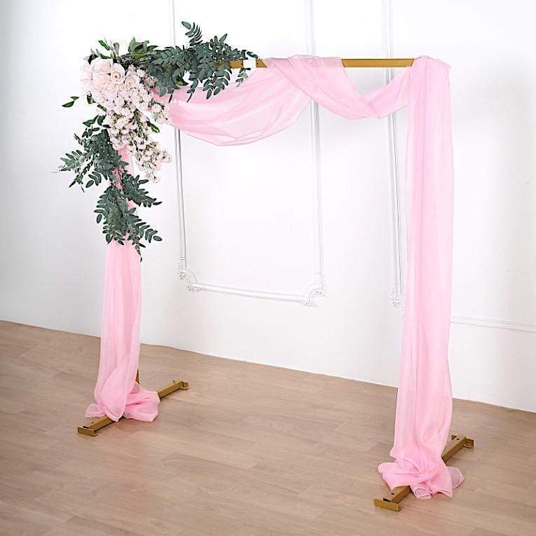 18 ft Sheer Organza Backdrop Curtain Window Drape Panel