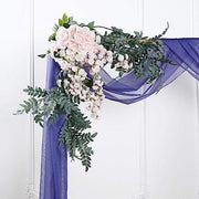 18 ft Sheer Organza Backdrop Curtain Window Drape Panel