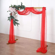 18 ft Sheer Organza Backdrop Curtain Window Drape Panel