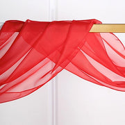 18 ft Sheer Organza Backdrop Curtain Window Drape Panel