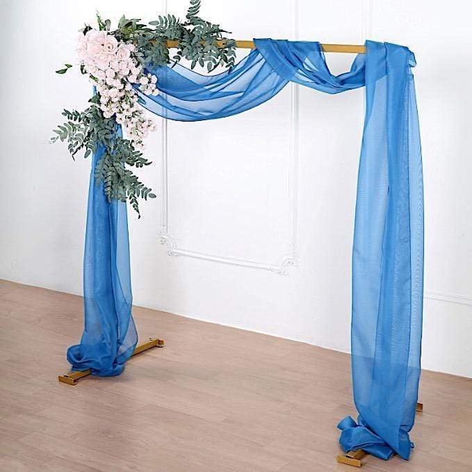 18 ft Sheer Organza Backdrop Curtain Window Drape Panel