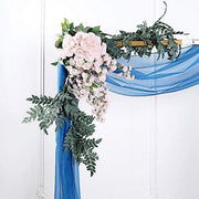 18 ft Sheer Organza Backdrop Curtain Window Drape Panel