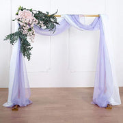 18 ft Sheer Organza Backdrop Curtain Window Drape Panel