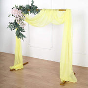 18 ft Sheer Organza Backdrop Curtain Window Drape Panel