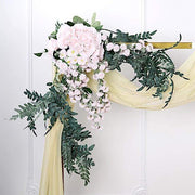 18 ft Sheer Organza Backdrop Curtain Window Drape Panel