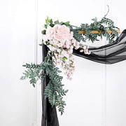 18 ft Sheer Organza Backdrop Curtain Window Drape Panel