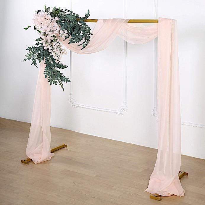 18 ft Sheer Organza Backdrop Curtain Window Drape Panel