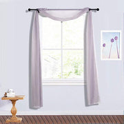 18 ft Sheer Organza Backdrop Curtain Window Drape Panel
