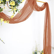 18 ft Sheer Organza Backdrop Curtain Window Drape Panel