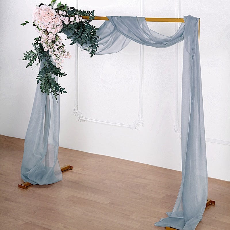 18 ft Sheer Organza Backdrop Curtain Window Drape Panel