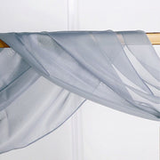 18 ft Sheer Organza Backdrop Curtain Window Drape Panel
