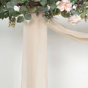 18 ft Sheer Organza Backdrop Curtain Window Drape Panel