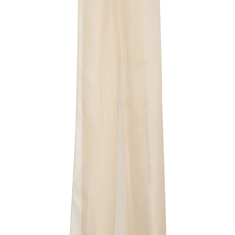 18 ft Sheer Organza Backdrop Curtain Window Drape Panel