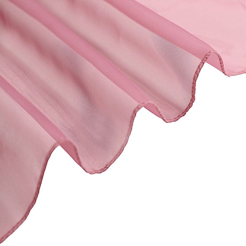 18 ft Sheer Organza Backdrop Curtain Window Drape Panel