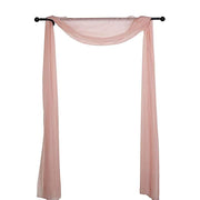 18 ft Sheer Organza Backdrop Curtain Window Drape Panel CUR_PAN24_080
