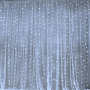 18 ft x 9 ft LED Lights on Organza Backdrop BKDP_LED01_001