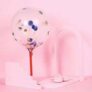 18 g Round Balloon Confetti Dots Party Decorations - Gold and White