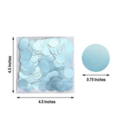 18 g Round Metallic Balloon Confetti Dots Party Decorations - Rose Gold